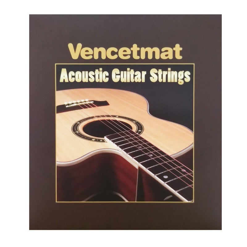Vencetmat Acoustic Guitar B Strings, Light Tension â€“ Corrosion-Resistant Rust-Prevent Brass, Offers a Bright and Well-Balanced Acoustic Tone B 2nd 10 Pack - Image 5